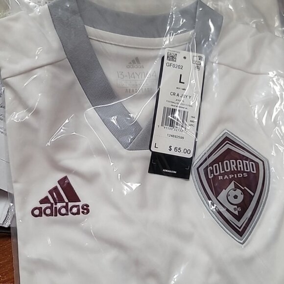 Adidas Boy's Colorado Rapids FC Jersey - Picture 6 of 6
